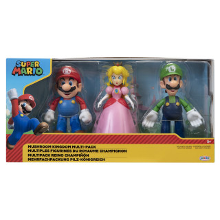 Jakks Pacific Super Mario Mushroom Kingdom Pack Mario Luigi