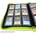 Docsmagic.de Pro-Player 9-Pocket Zip-Album Light Green - 360 Card Binder - MTG - PKM - YGO - Reissverschluss Hellgrün