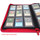 Docsmagic.de Pro-Player 9-Pocket Zip-Album Red - 360 Card Binder - MTG - PKM - YGO - Reissverschluss Rot